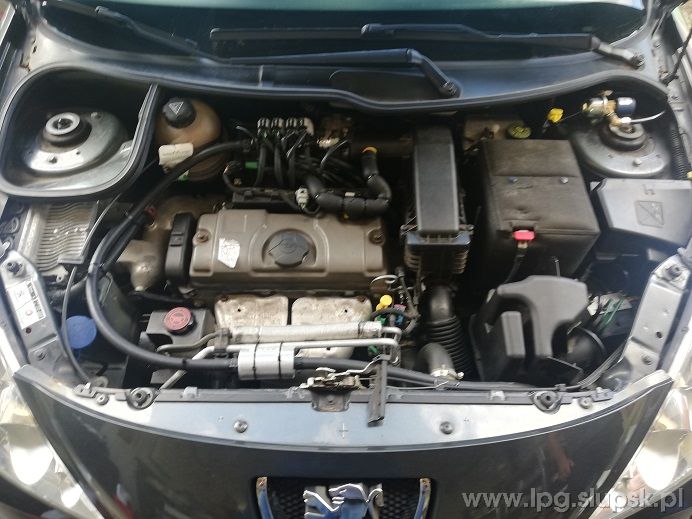 Instalacja LPG Peugeot 206 1.4l BRC
