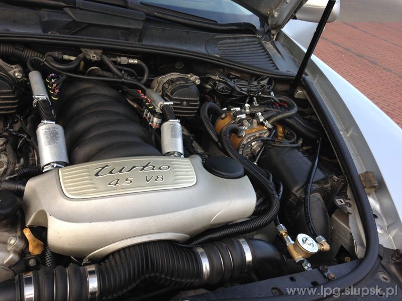 Instalacja LPG Porsche Cayenne 4.5 Turbo LPG
