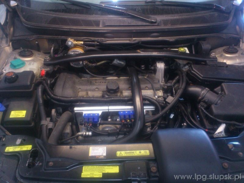 Instalacja LPG Volvo XC90 turbo 2.5 5 cylindrów na gaz LPG