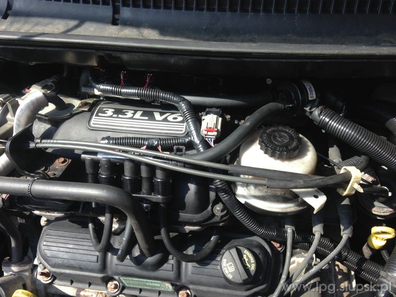 Instalacja LPG Chrysler Grand Voyager 3.3 V6 Stow n go VSI