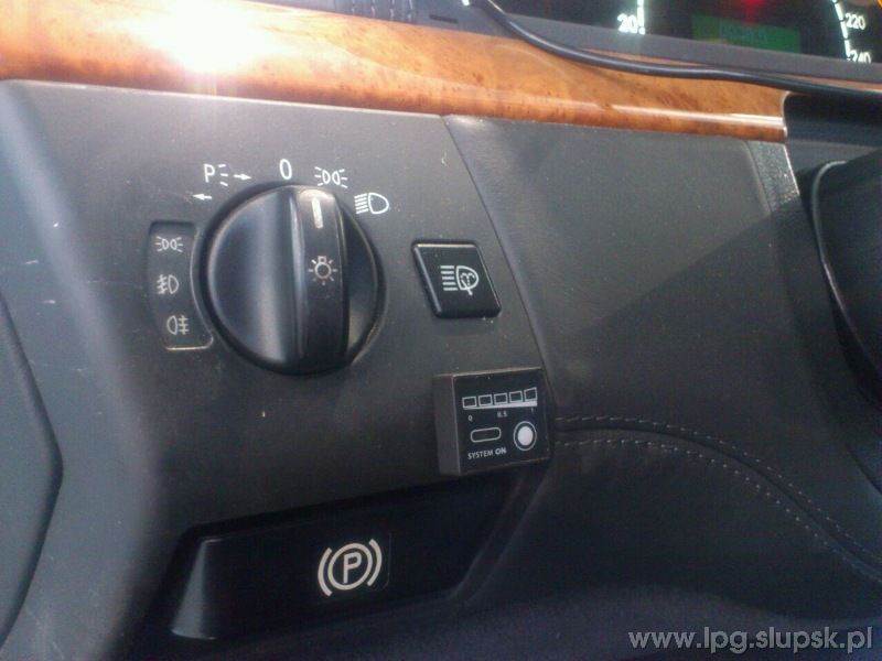 Instalacja LPG MercedesBenz W220 V8 S500 LPG