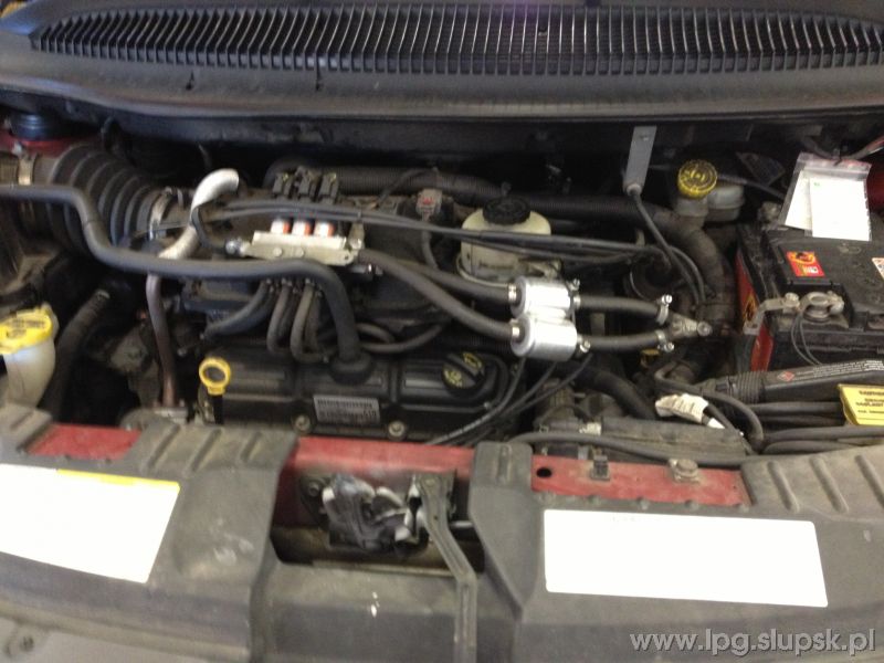 Instalacja LPG Chrysler Grand Voyager 3,8 V6