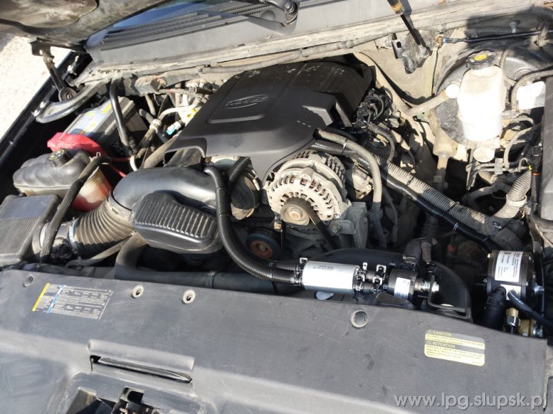 Instalacja LPG Cadillac Escalade 6.2 V8 instalacja gazowa