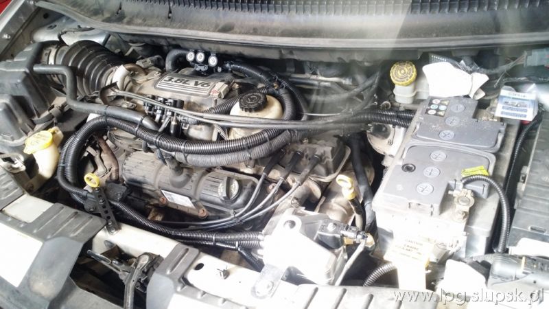 Instalacja LPG Chrysler Town & Country Grand Voyager 3.8