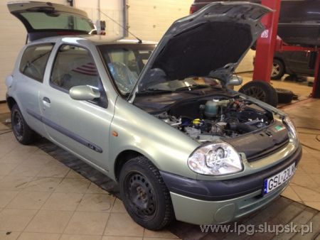 <strong>Instalacja LPG</strong> Renault  Clio 1.4 MPI